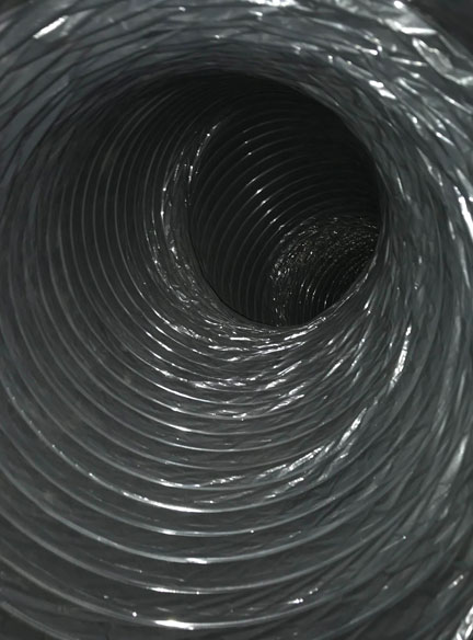 air duct cleaning company removes dirt, mold, mildew and more from air ducts